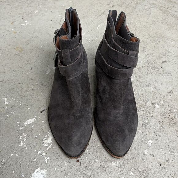 Paul Green suede ankle boots - Picture 3 of 7